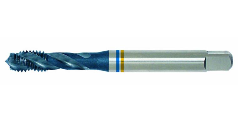 Grundloch-Gewindebohrer M Uni DIN 371 45 Grad Form C 2,5xD PM-TiCN M6