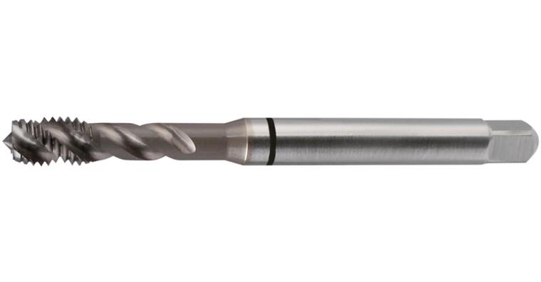 Maschinen-Gewindebohrer M Synchro DIN 371 45 Grad Form C 2,0xD HSS-E-PM-TiCN M5