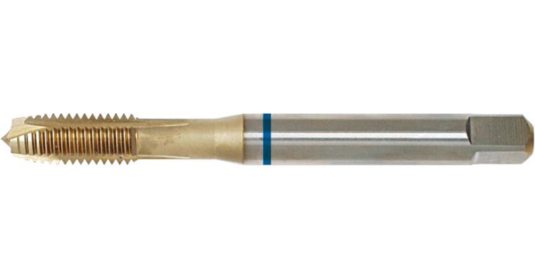 Durchgangs-Gewindebohrer M DIN 371 Form B 3xD HSS-E-TiN M4