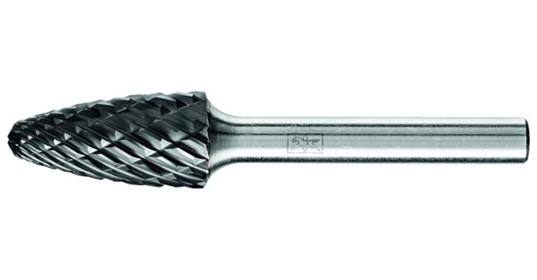1044100401 HM-Frässtift RBF 12x25 / Schaft-Ø6mm ALLROUND HICOAT