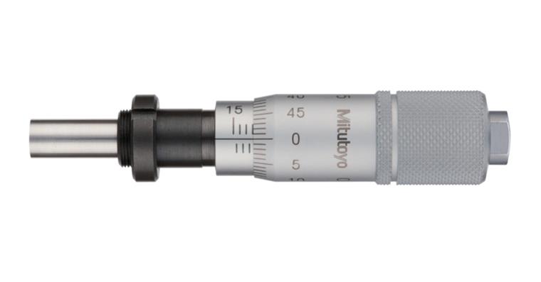 1001351211 Einbaumessschraube 0-15mm flach mit Klemmmutter und Umkehrskale