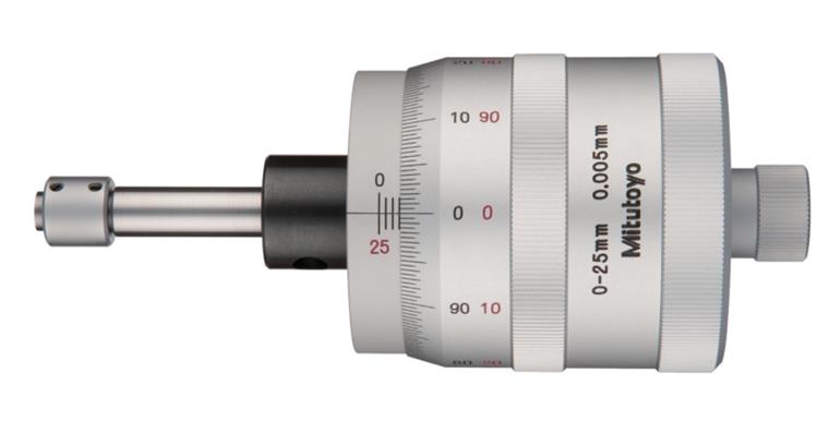 1001351246 Einbaumessschraube 0-25mm flach ohne Klemmmutter