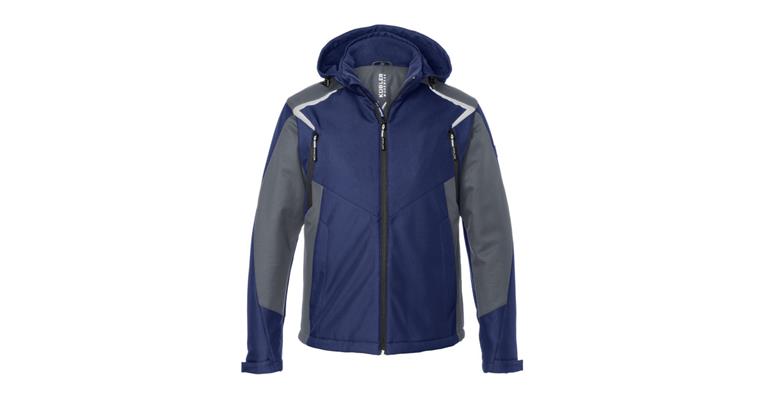 Winter-Softshell-Jacke BODYFORCE dunkelblau/anthrazit Gr. L