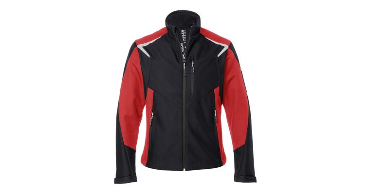Ultrashell Jacke BODYFORCE schwarz/mittelrot Gr.3XL