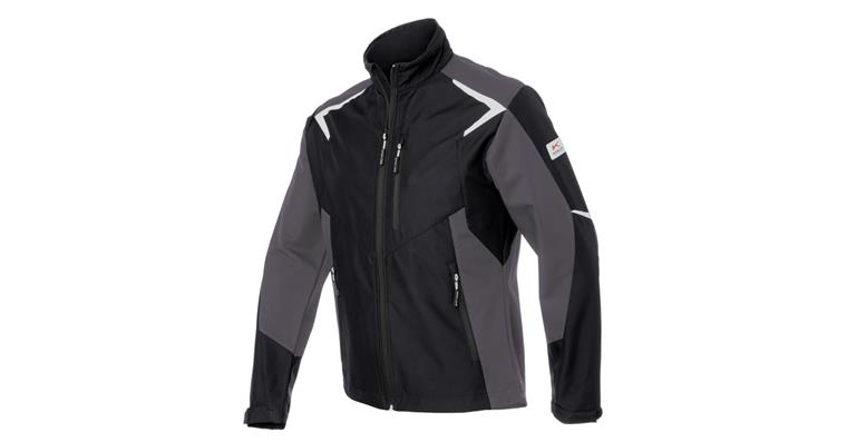 Softshell-Jacke BODYFORCE schwarz/anthrazit Gr. XS