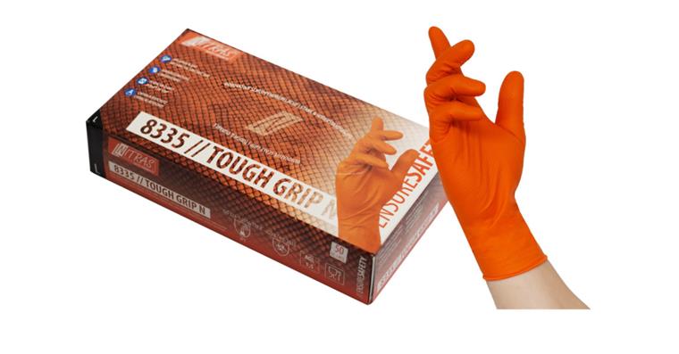 1002682393 Einweghandschuh Nitril Tough Grip N Box=50 Stück Gr.L