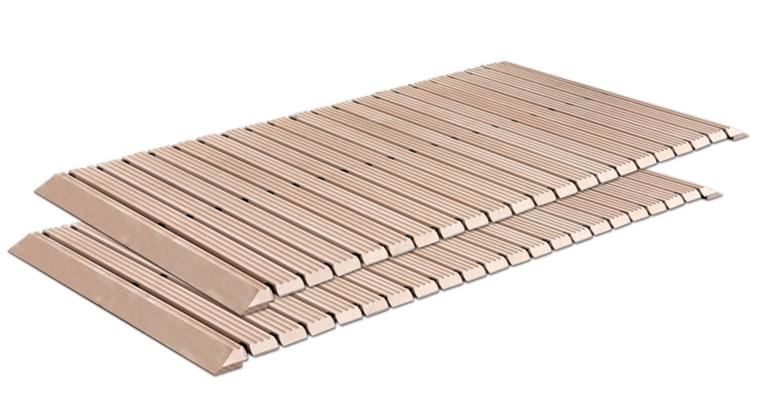 LIZZARD Sicherheits-Holzlaufrost 2000x800x35 mm 2er-Set