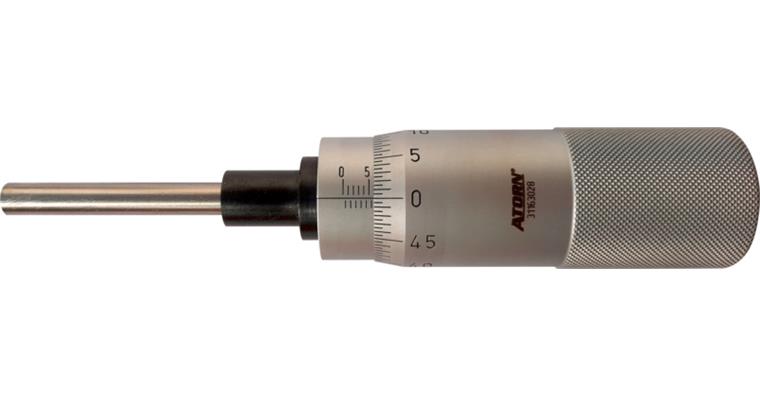 1031724103 ATORN micrometer head with large thimble, TC tips, 0-50 mm, pitch 0.5 mm