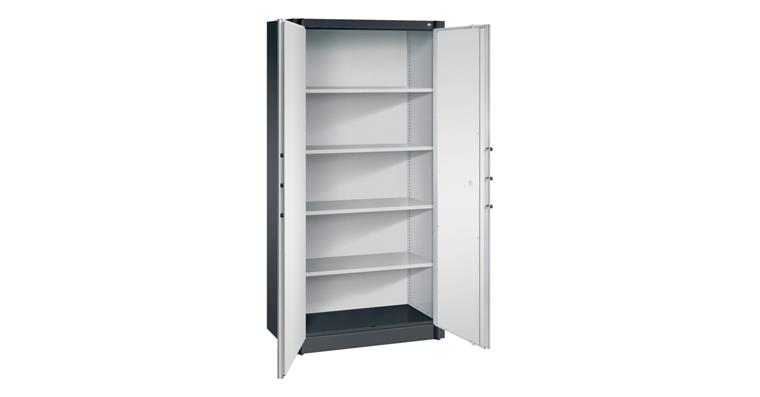 Feuergeschützter Flügeltürenschrank 1950x930x500 mm