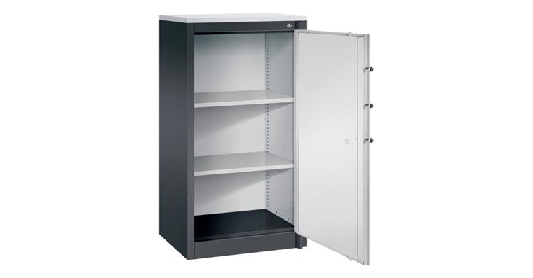 Feuergeschützter Flügeltürenschrank 1226x650x500 mm