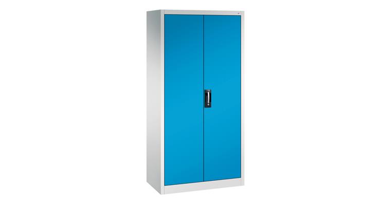 Flügeltür-Werkzeugschrank Acurado, 1950x930x500mm RAL 7035/5012