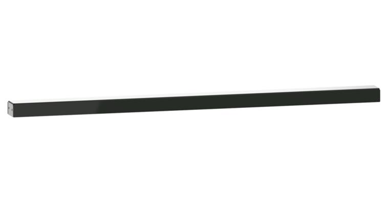 Querstrebe Quattro 1230x70x45mm für Plattenbreite 1500mm Schwarz NCS S 9000-N