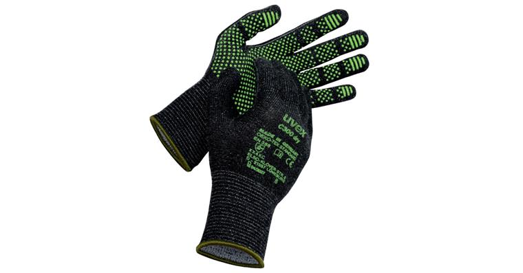UVEX C300 dry cut protection glove, size 9