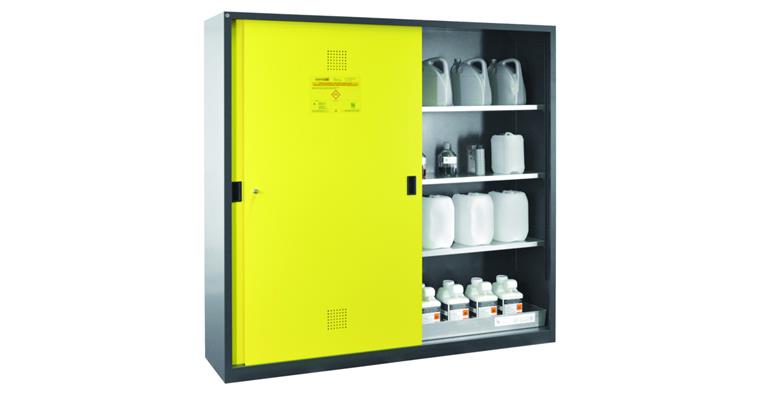 Chemikalienschrank 2000 x 500 x 1950 mm CHS 2000 ST-P