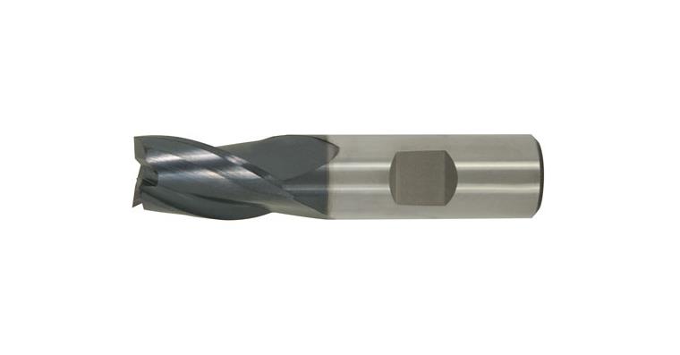 VHM-Bohrnutenfräser kurz TiAlN-beschichtet 30° Z3 HB-Schaft 16 mm