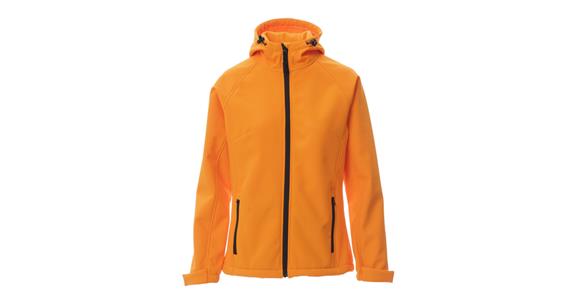 Damen Softshell-Jacke Gale Lady orange Gr.S