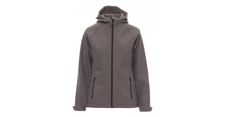 Damen Softshell-Jacke Gale Lady stahlgrau Gr.XS