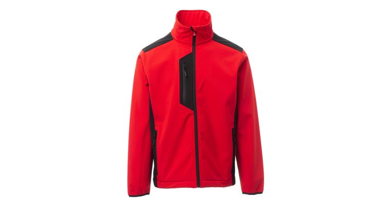 Softshell-Jacke Galway rot/schwarz Gr.M