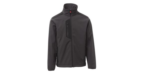 Softshell-Jacke Galway anthrazit/schwarz Gr.5XL