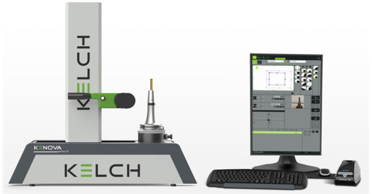 kOne V244 Werkzeugvoreinstellgerät X=Ø20-400mm Z= 400mm mit Monitor