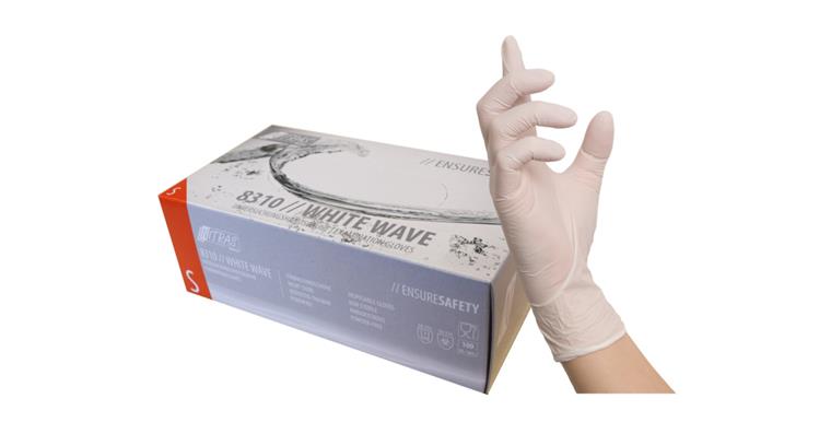 1002670086 Nitril-Einmalhandschuh White Wave 8310 Box = 100 Stück Gr. XS 