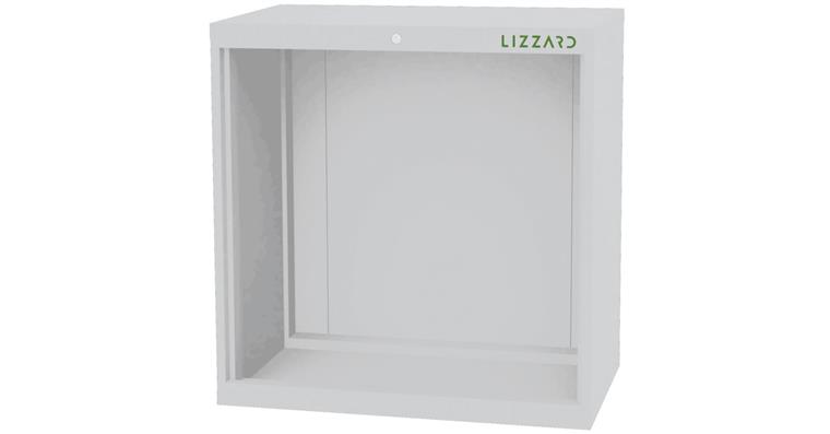 1084432111 Lizzard Schrankgehäuse leer, B900xT575xH1020mm RAL 7035