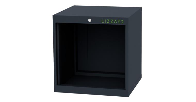 1084430101 Lizzard Schrankgehäuse leer, B600xT575x H620mm RAL 7016