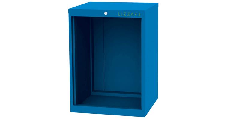1084430106 Lizzard Schrankgehäuse leer, B600xT575xH820mm RAL 5012