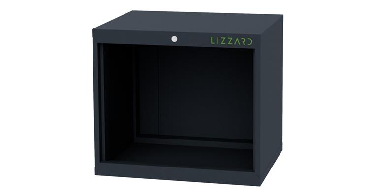 1084431101 Lizzard Schrankgehäuse leer, B700xT575xH620mm RAL 7016