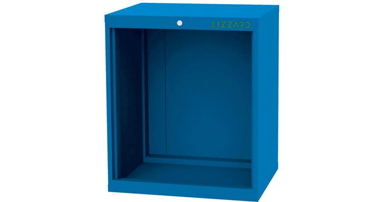 1084431106 Lizzard Schrankgehäuse leer, B700xT575xH820mm RAL 5012