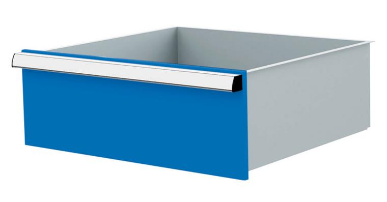 1084433121 Lizzard Schublade Vollauszug 80kg Tragkraft, B500x450mm, Front 200mm, RAL 5012