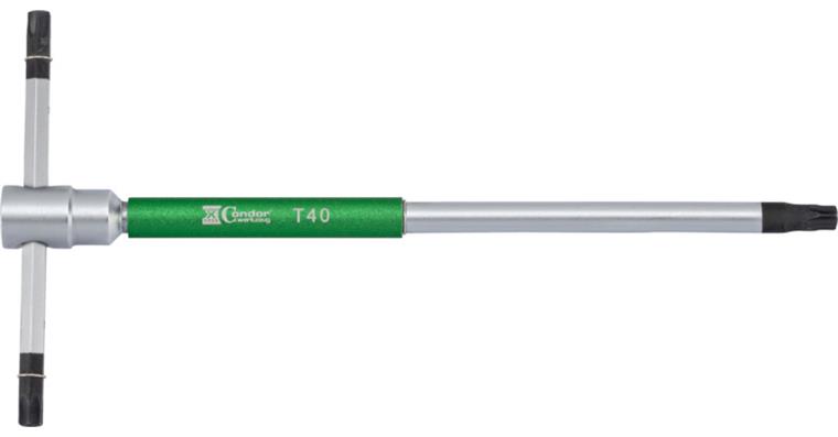 TORX-Stiftschlüssel mit T-Griff 210x105mm T40