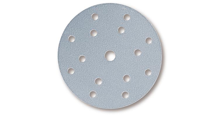 1005950063 Exzenterschleifpapier Q.SILVER Ø 150 mm Körnung 120 Klettbelag Pack = 100 Stück