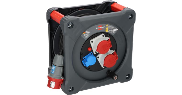 1088202401 Professional CEE-Kabeltrommel KD 3200 C7 IP44, 30m H07RN-F 5G2,5