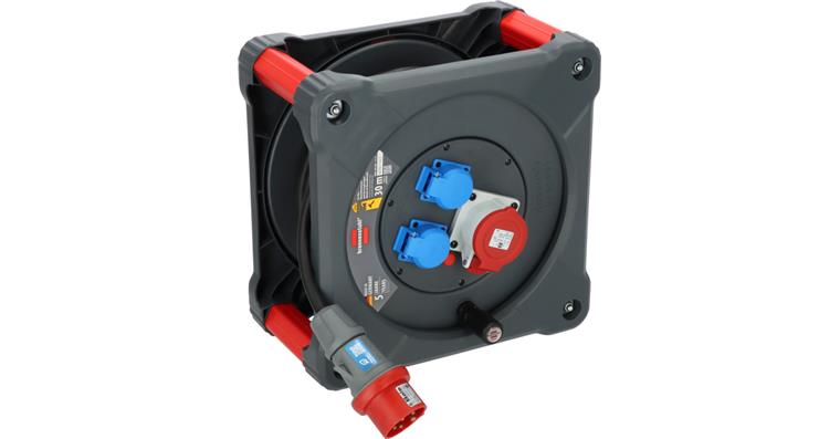 1088202403 Professional CEE-Kabeltrommel KD 3200 C1 IP44 30m H07RN-F 5G2,5