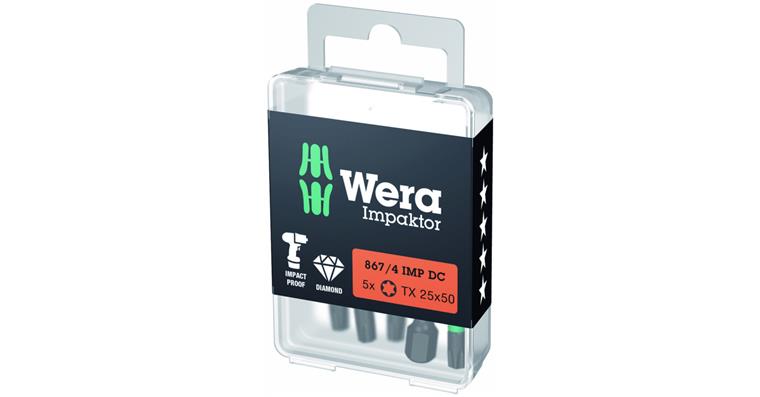 Torx-Bits, Impact 867/4 IMP DC TX 25x50mm Pack = 5 Stück