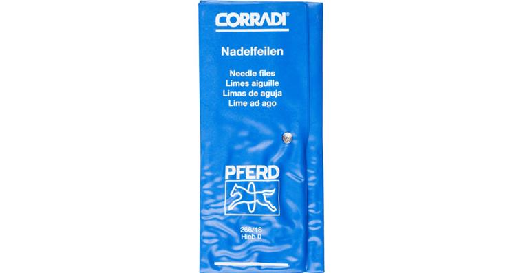 1001433393 Präzisions-Nadelfeilen-Satz 12-tlg. Rolltasche 180mm Schweizer H0 grob
