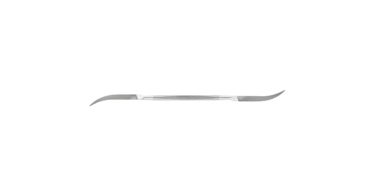 Riffling file, triangular, 6.5 mm, L=180 mm, S-cut 2