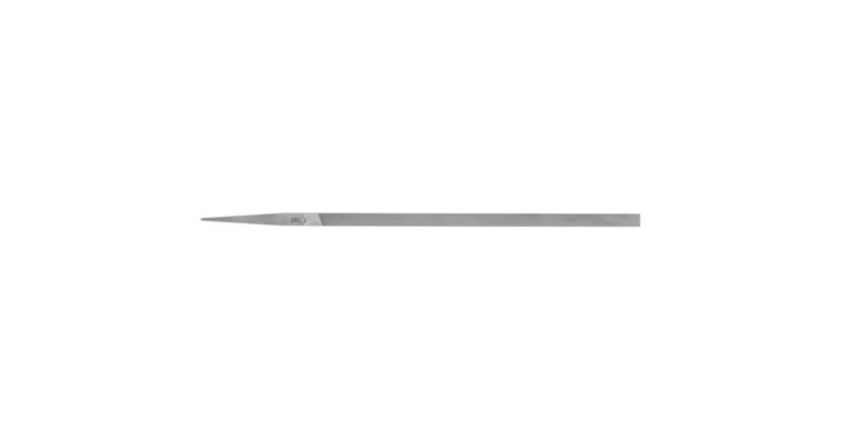 Präzisions-Stiftenfeile Flachstumpf sehr schmal 200mm Schweizer H2 mittel-fein