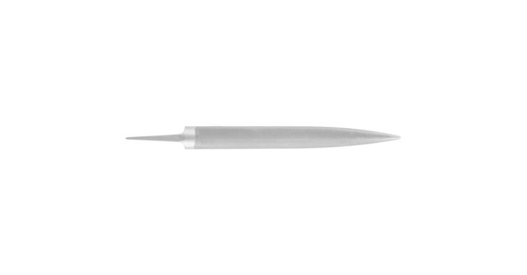 Precision half-round file, 21x6 mm, L=200 mm, Swiss cut 1