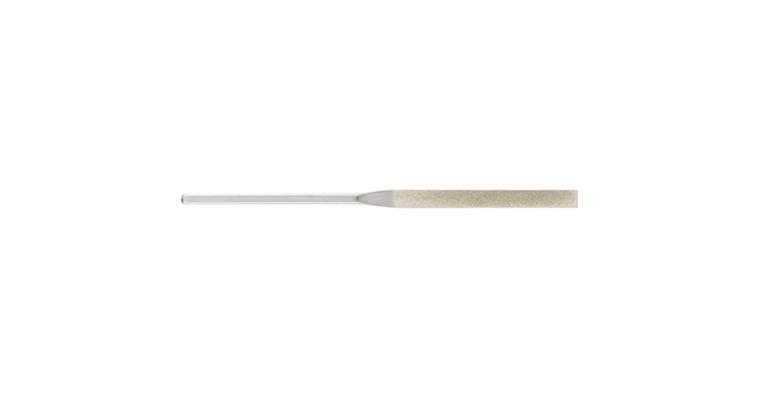 Diamond handy file, L=215 mm, universal grit D 126 medium, flat
