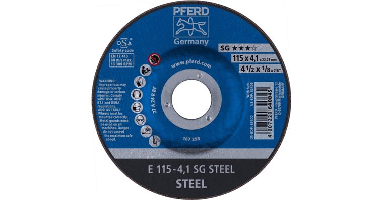 1001434962 Schruppscheibe SG STEEL E 115x4,1x22,23 mm