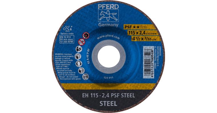 Trennscheibe PSF STEEL gekröpft EH 115x2,4x22,23 mm