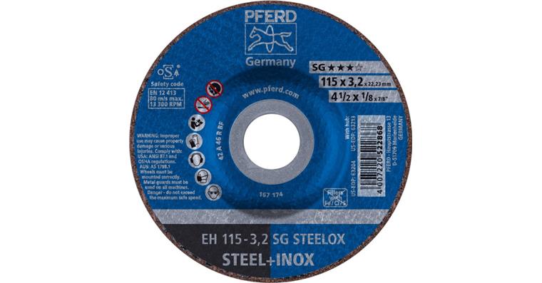 Trennscheibe SG STEELOX gekröpft EH 115x3,2x22,23 mm