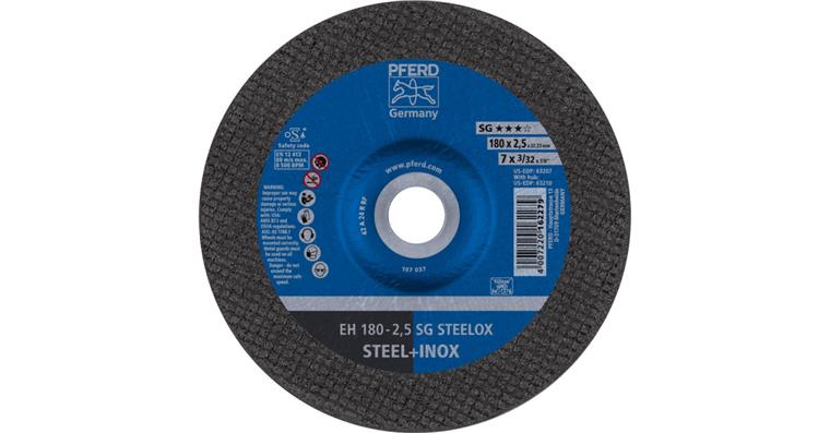 Trennscheibe SG STEELOX gekröpft EH 180x2,5x22,23 mm