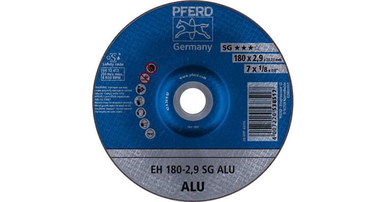 Trennscheibe SG ALU gekröpft EH 180x2,9x22,23 mm