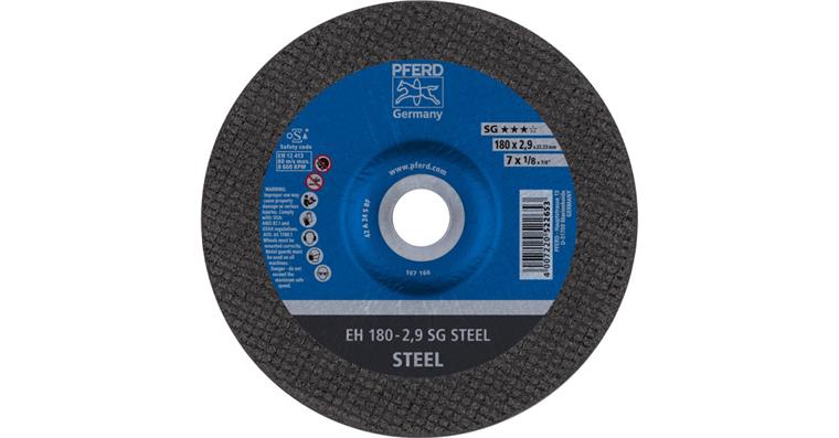Trennscheibe SG STEEL gekröpft EH 180x2,9x22,23 mm