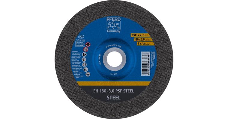 Trennscheibe PSF STEEL gekröpft EH 180x3,0x22,23 mm