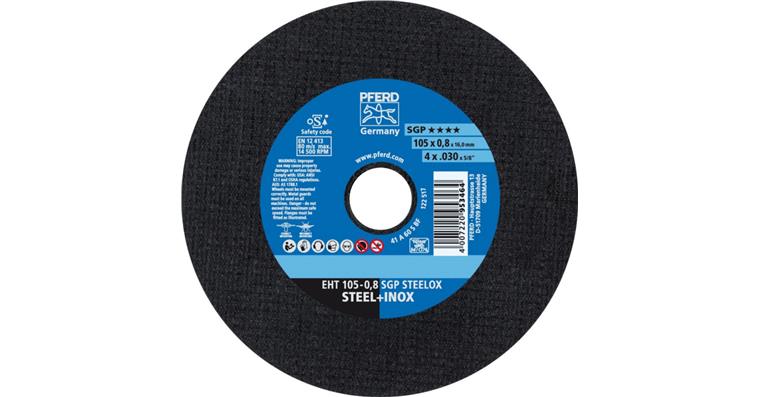 Trennscheibe SGP STEELOX gerade EHT 105x0,8x16 mm