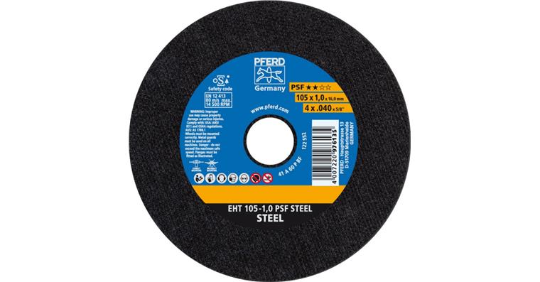 Trennscheibe PSF STEEL gerade EHT 105x1,0x16 mm